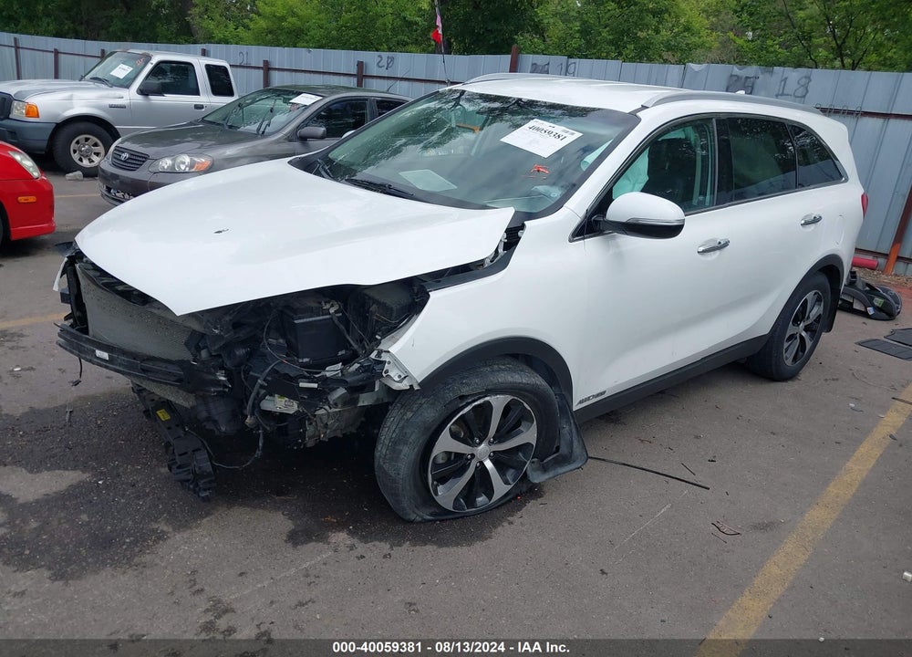 2016 KIA SORENTO 3.3L EX VIN: 5XYPHDA56GG152782