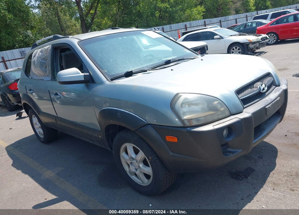 2005 HYUNDAI TUCSON GLS/LX VIN: KM8JN72D15U116964