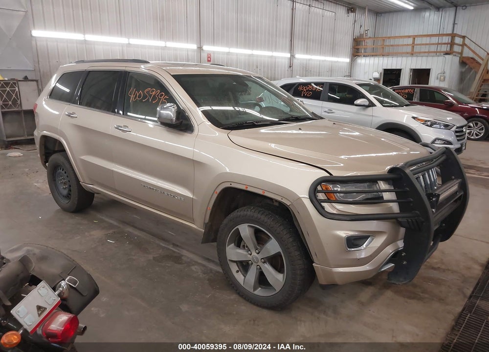 2014 JEEP GRAND CHEROKEE OVERLAND VIN: 1C4RJFCG0EC233186
