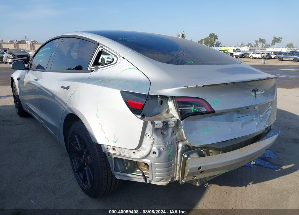 2018 TESLA MODEL 3 LONG RANGE/MID RANGE VIN: 5YJ3E1EA7JF077277