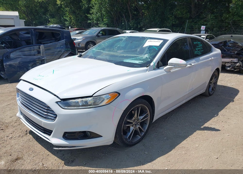 2013 FORD FUSION TITANIUM VIN: 3FA6P0K98DR289108
