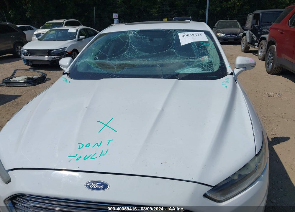 2013 FORD FUSION TITANIUM VIN: 3FA6P0K98DR289108