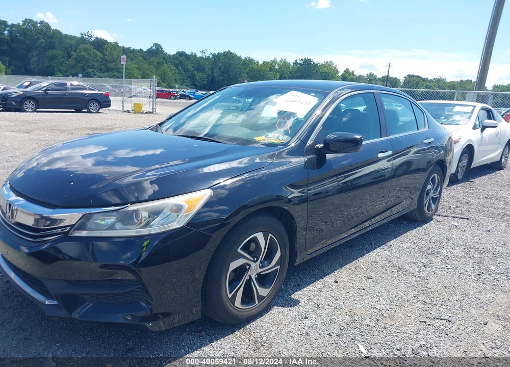 2016 HONDA ACCORD LX VIN: 1HGCR2F42GA075121