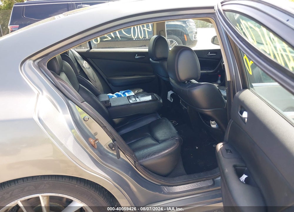 2009 NISSAN MAXIMA 3.5 SV VIN: 1N4AA51EX9C860529