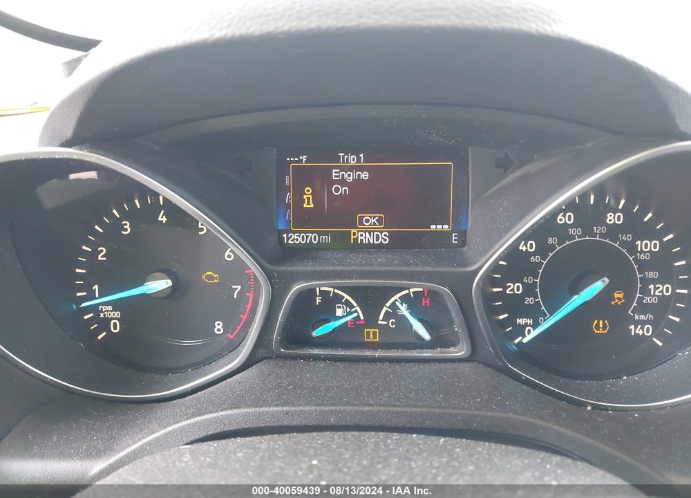 2017 FORD ESCAPE S VIN: 1FMCU0F72HUA99264
