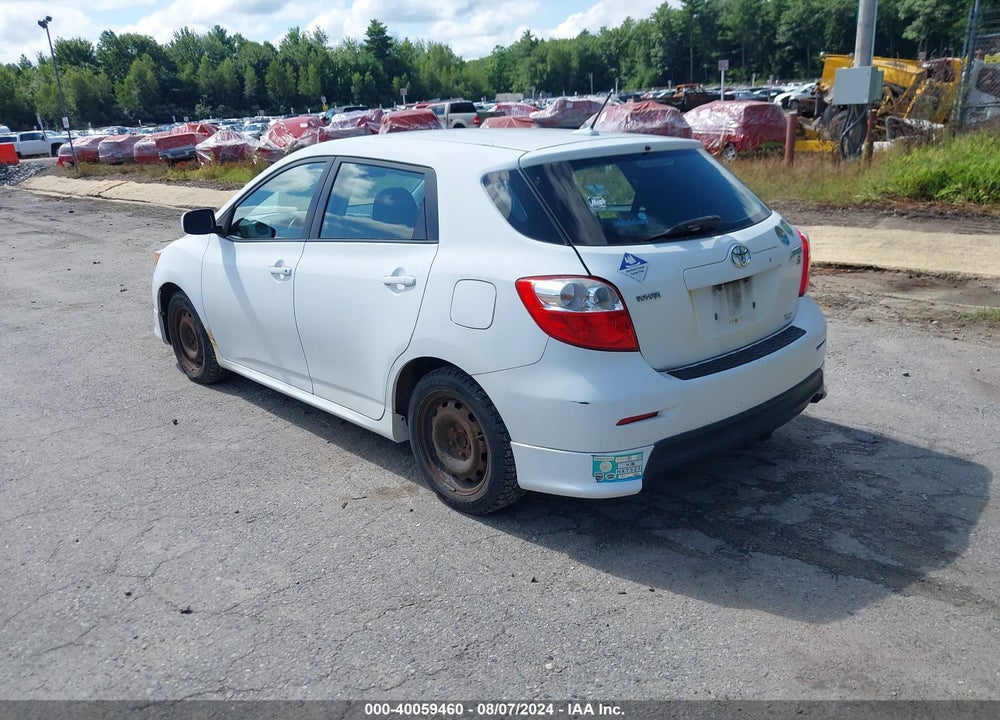 2009 TOYOTA MATRIX S VIN: 2T1KE40E39C020095