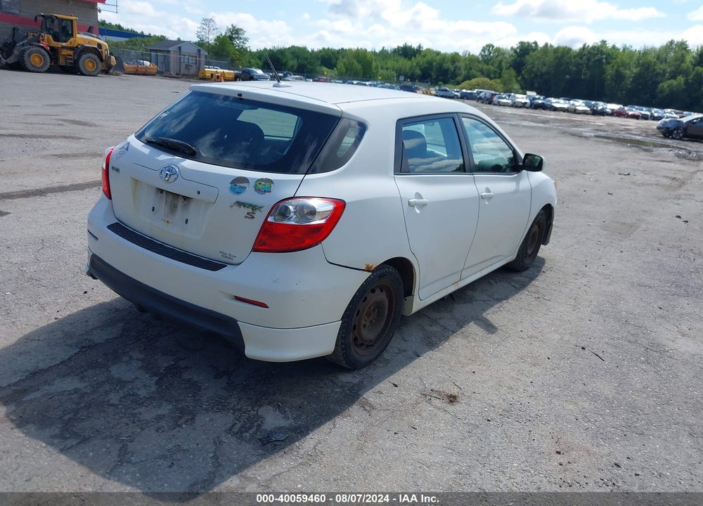 2009 TOYOTA MATRIX S VIN: 2T1KE40E39C020095