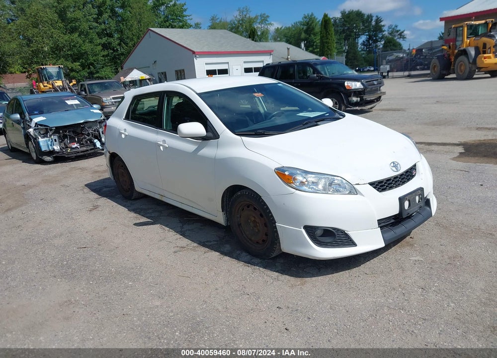 2009 TOYOTA MATRIX S VIN: 2T1KE40E39C020095