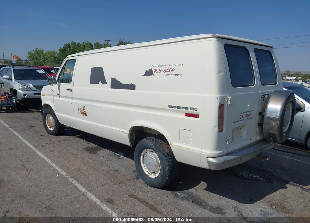 1981 FORD ECONOLINE E150 VAN VIN: 2FTDE14F8BBA18979