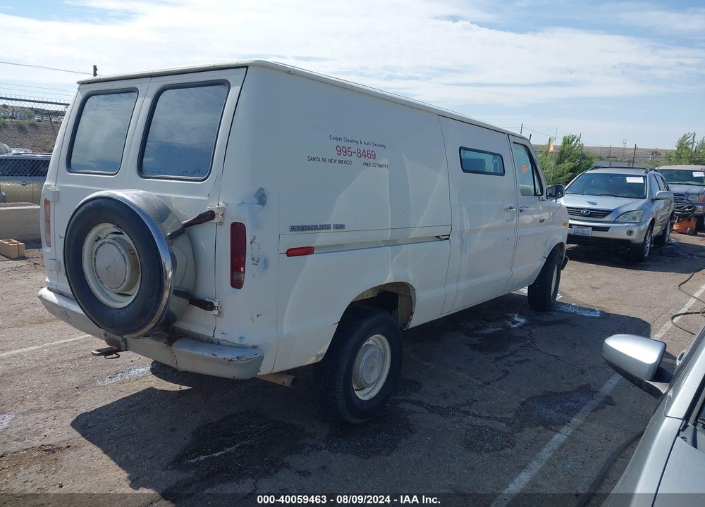 1981 FORD ECONOLINE E150 VAN VIN: 2FTDE14F8BBA18979