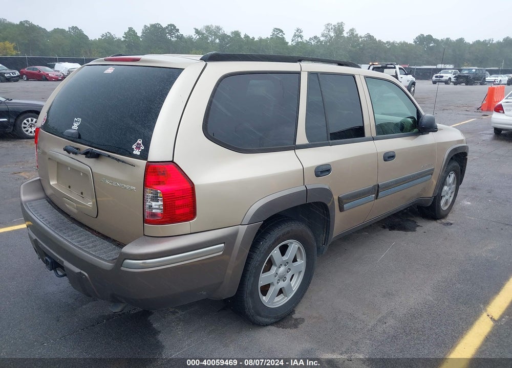 2004 ISUZU ASCENDER S VIN: 4NUDS13S942103687