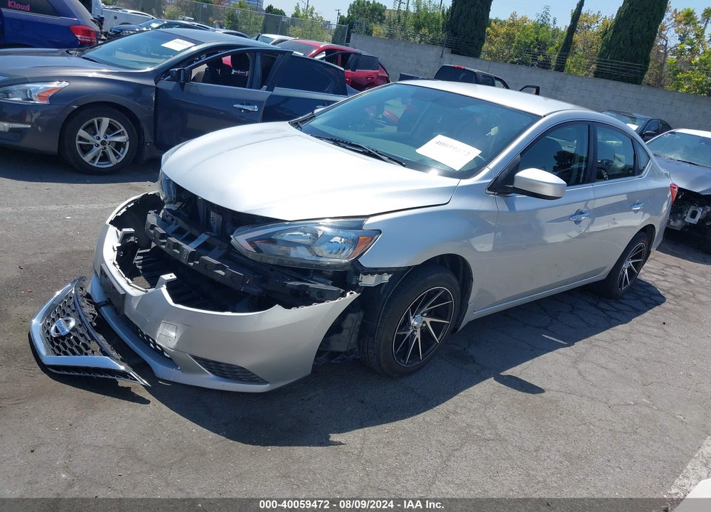 2016 NISSAN SENTRA SV VIN: 3N1AB7AP8GY239964