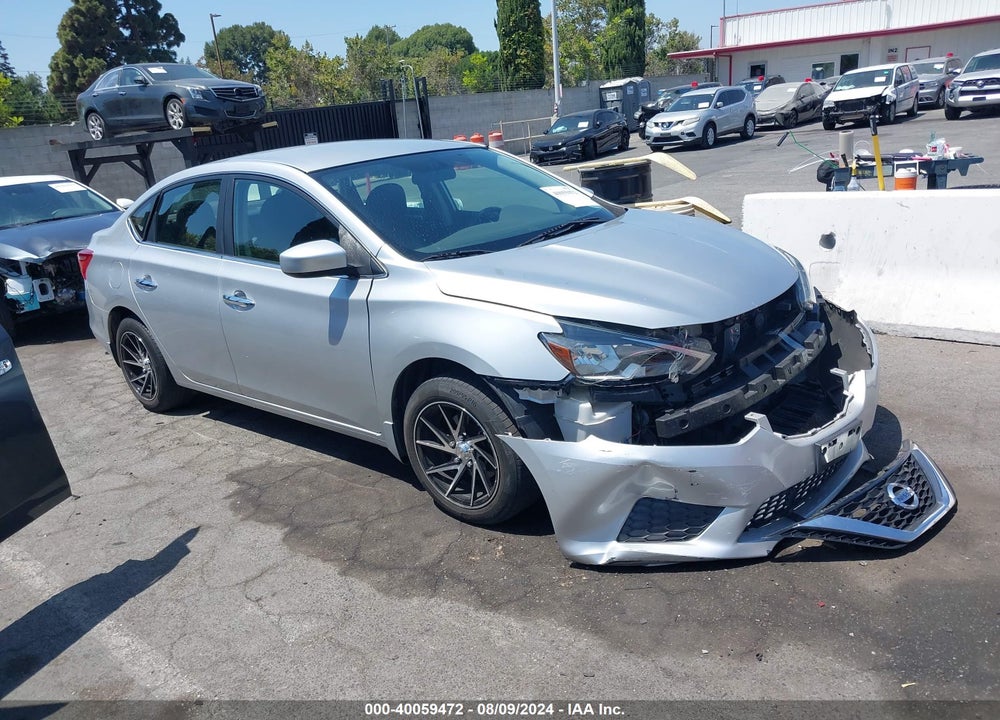 2016 NISSAN SENTRA SV VIN: 3N1AB7AP8GY239964