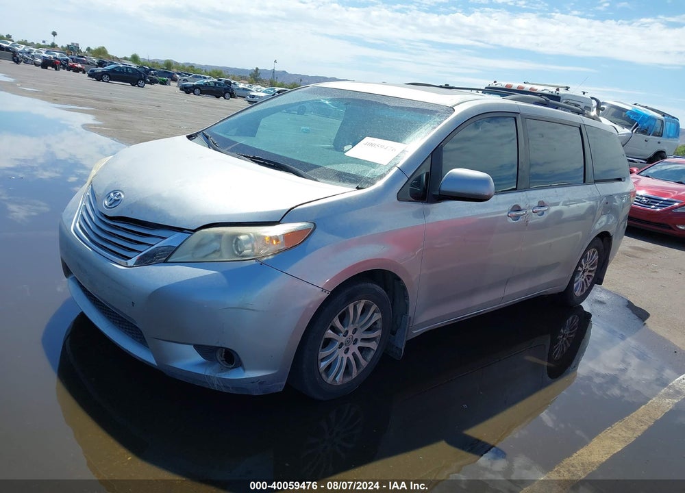 2011 TOYOTA SIENNA XLE V6 VIN: 5TDYK3DC1BS139508