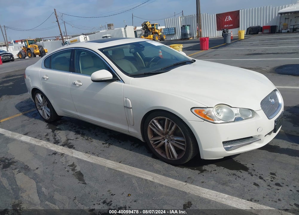 2010 JAGUAR XF SUPERCHARGED VIN: SAJWA0HE7AMR68518