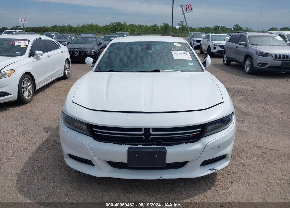 2016 DODGE CHARGER SE VIN: 2C3CDXBG3GH103556