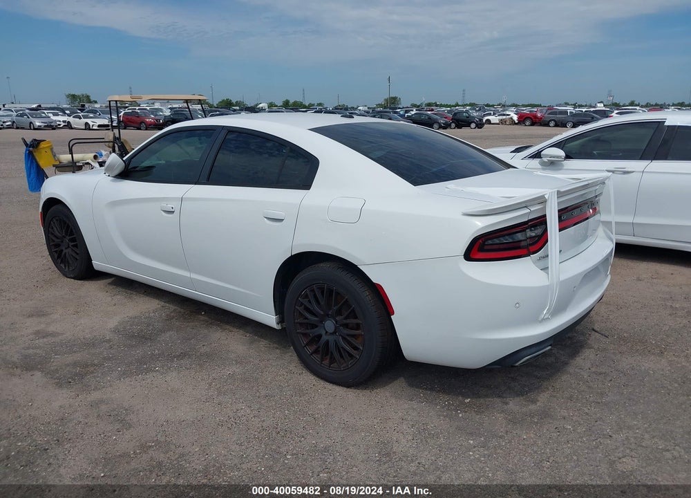 2016 DODGE CHARGER SE VIN: 2C3CDXBG3GH103556