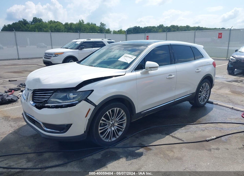 2016 LINCOLN MKX RESERVE VIN: 2LMTJ8LR3GBL35183