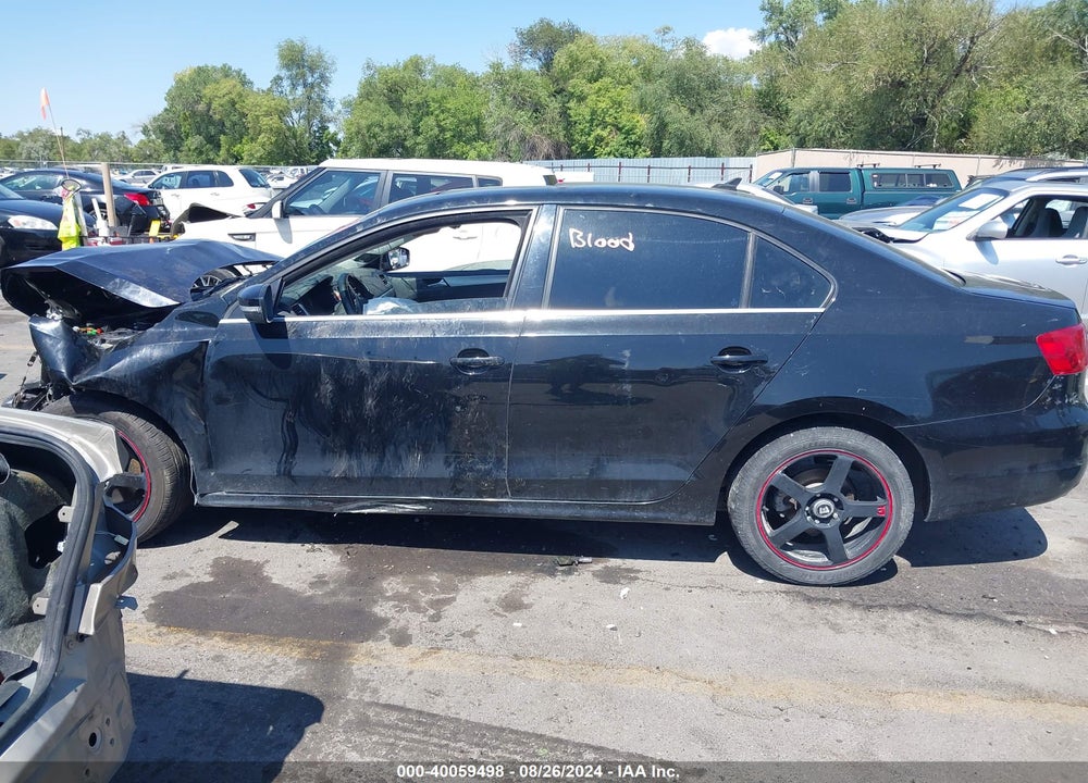 2012 VOLKSWAGEN JETTA 2.5L SEL VIN: 3VWLX7AJ0CM416749