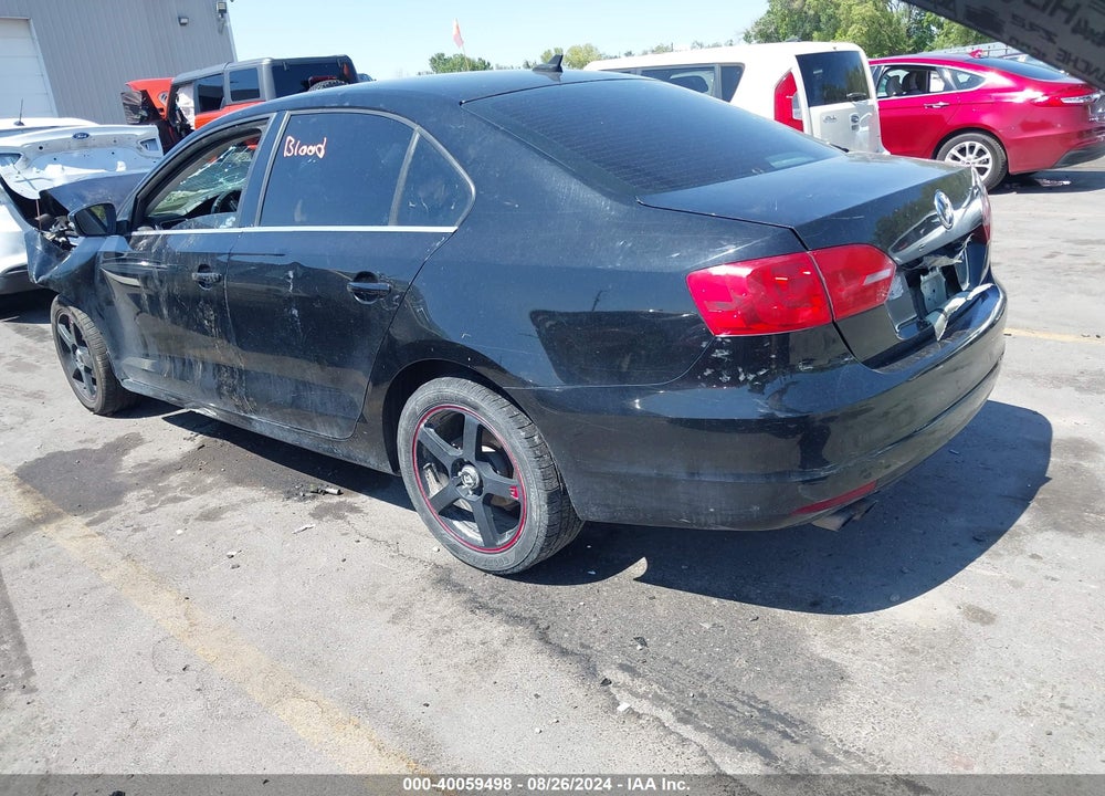 2012 VOLKSWAGEN JETTA 2.5L SEL VIN: 3VWLX7AJ0CM416749