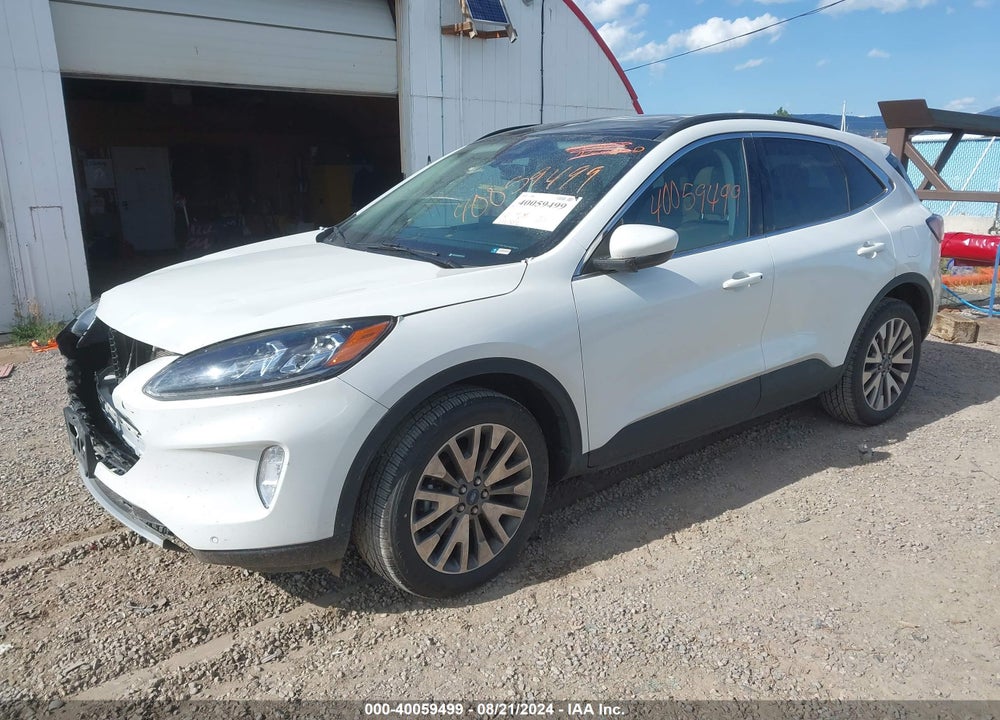 2022 FORD ESCAPE TITANIUM VIN: 1FMCU9J91NUA87244