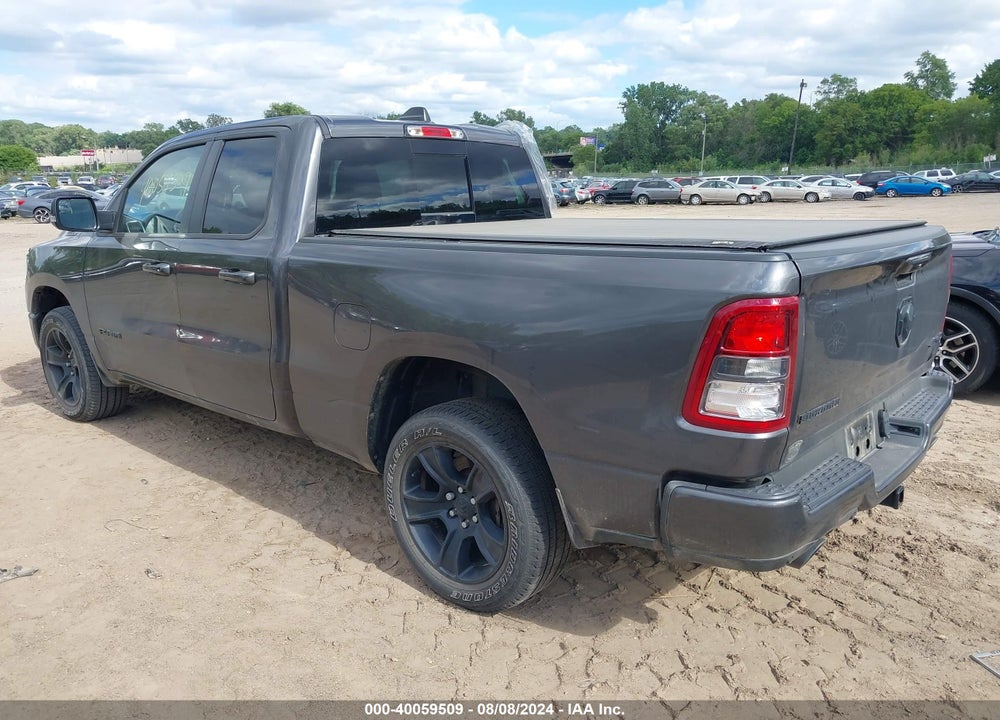 2021 RAM 1500 BIG HORN QUAD CAB 4X4 6'4 BOX VIN: 1C6SRFBTXMN784549