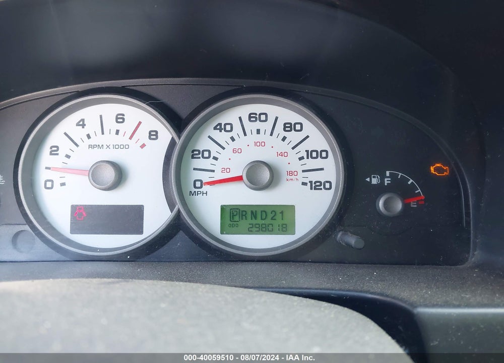 2005 FORD ESCAPE XLT VIN: 1FMYU93115KA88760