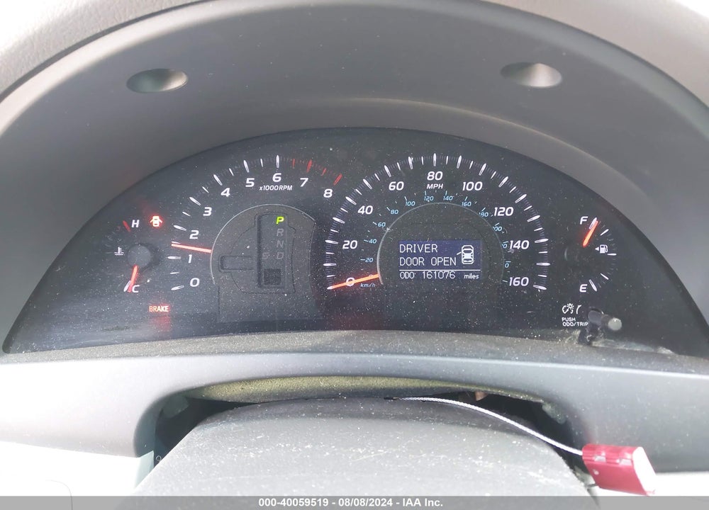 2011 TOYOTA CAMRY XLE V6 VIN: 4T1BK3EKXBU626001