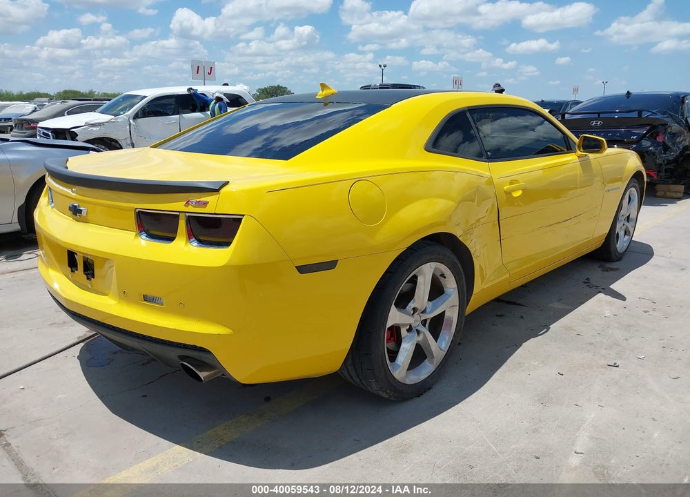 2013 CHEVROLET CAMARO 2LT VIN: 2G1FC1E30D9136126