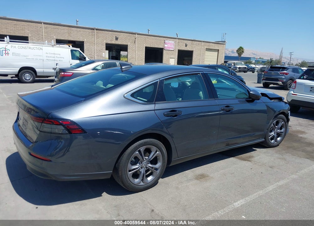 2023 HONDA ACCORD EX VIN: 1HGCY1F3XPA034563
