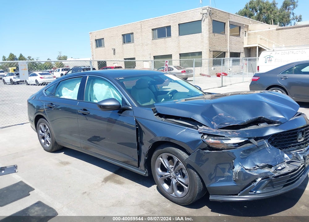 2023 HONDA ACCORD EX VIN: 1HGCY1F3XPA034563