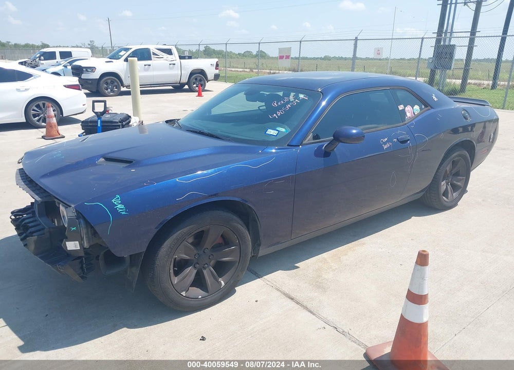 2015 DODGE CHALLENGER SXT VIN: 2C3CDZAG3FH758313