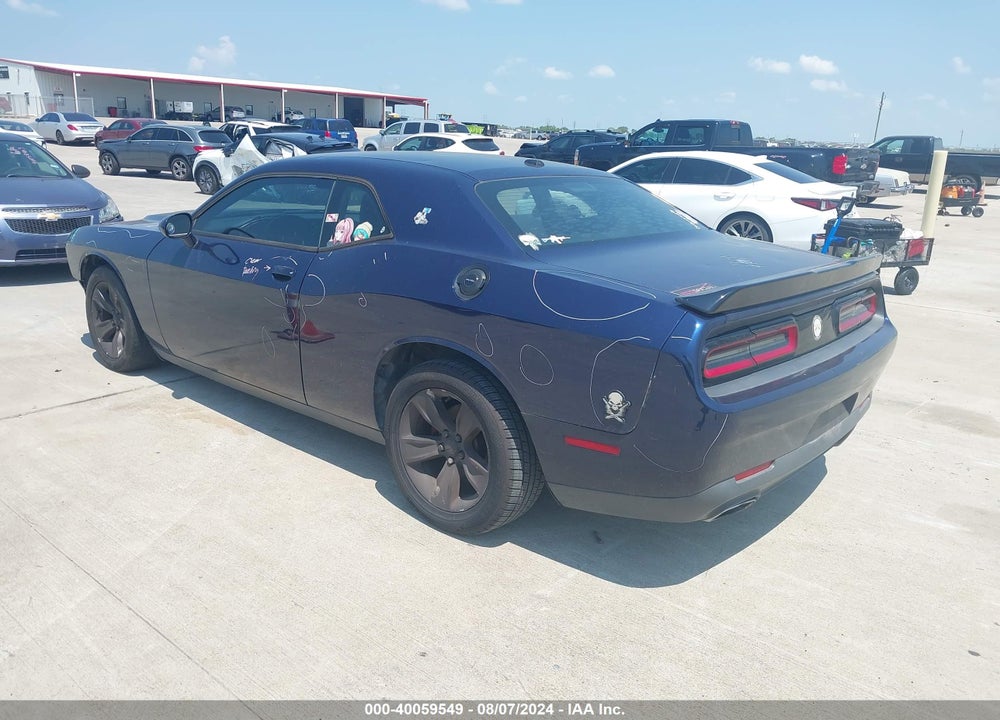 2015 DODGE CHALLENGER SXT VIN: 2C3CDZAG3FH758313