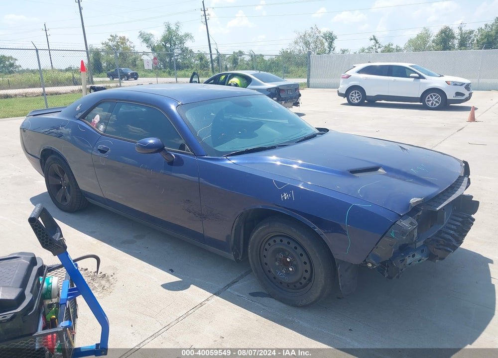 2015 DODGE CHALLENGER SXT VIN: 2C3CDZAG3FH758313