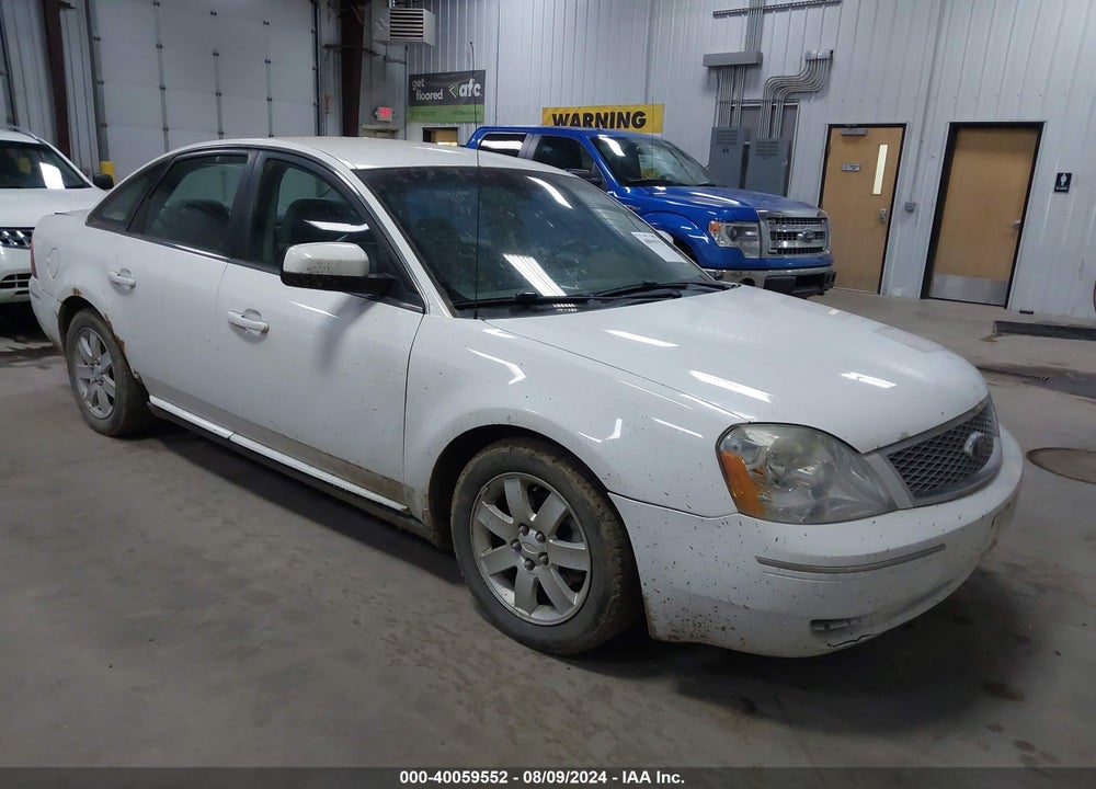 2007 FORD FIVE HUNDRED SEL VIN: 1FAHP24177G145136