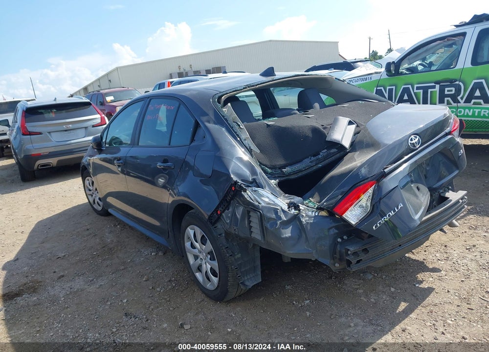 2023 TOYOTA COROLLA LE VIN: 5YFB4MDE4PP010668