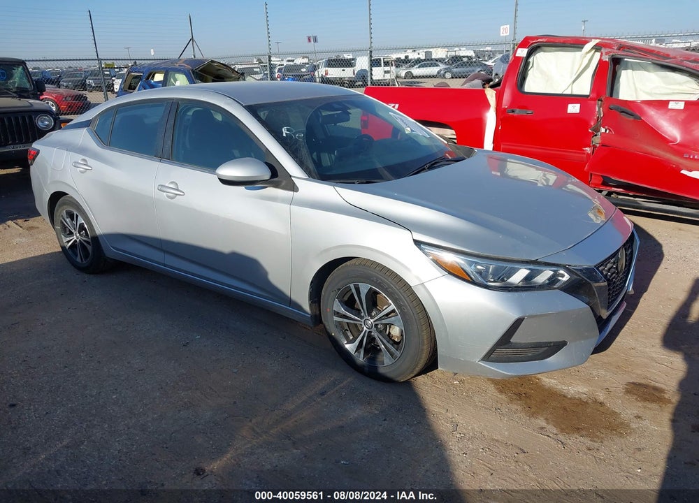 2021 NISSAN SENTRA SV XTRONIC CVT VIN: 3N1AB8CV2MY304546
