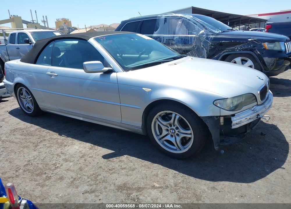 2004 BMW 330CI VIN: WBABW534X4PL47039