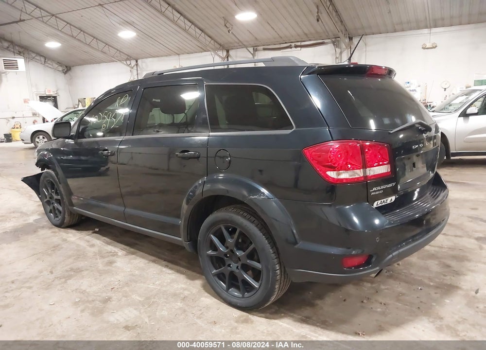 2014 DODGE JOURNEY SXT VIN: 3C4PDDBG3ET118462