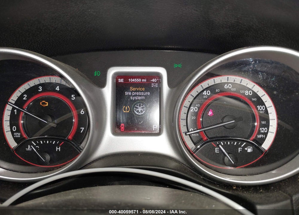 2014 DODGE JOURNEY SXT VIN: 3C4PDDBG3ET118462