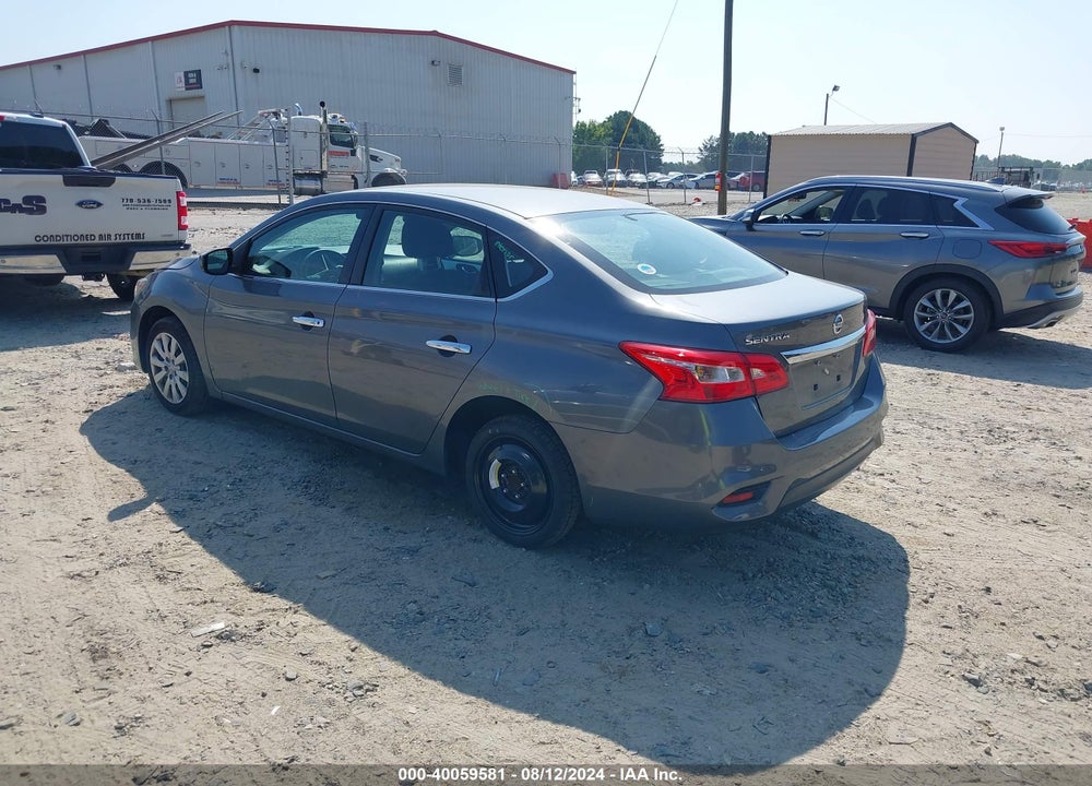 2019 NISSAN SENTRA S VIN: 3N1AB7AP8KY305146