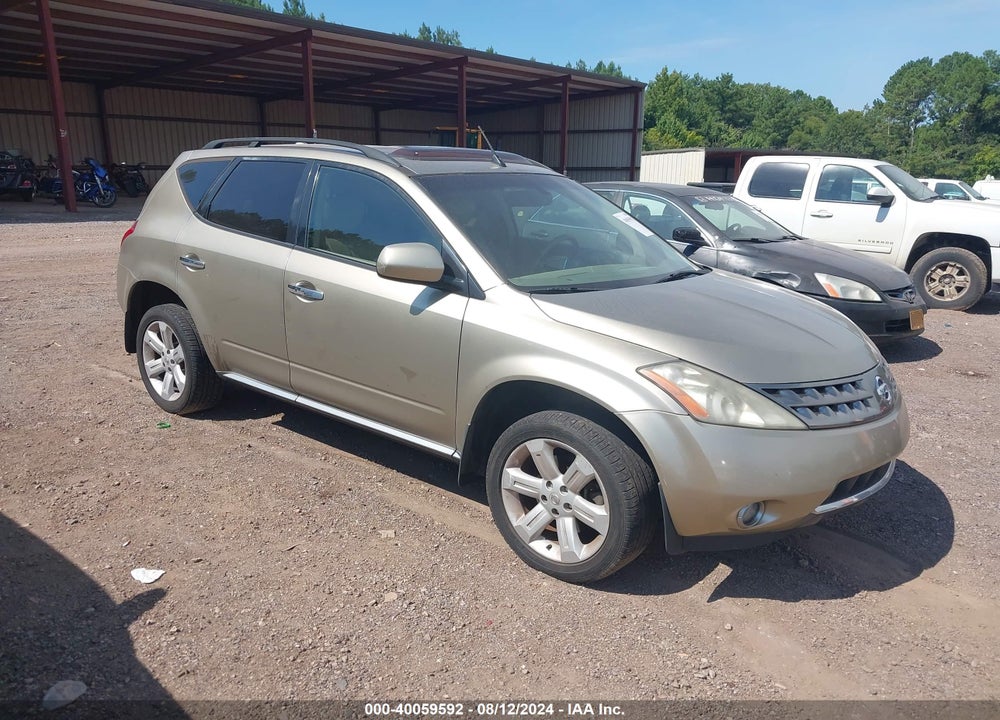 2006 NISSAN MURANO VIN: JN8AZ08T76W428831