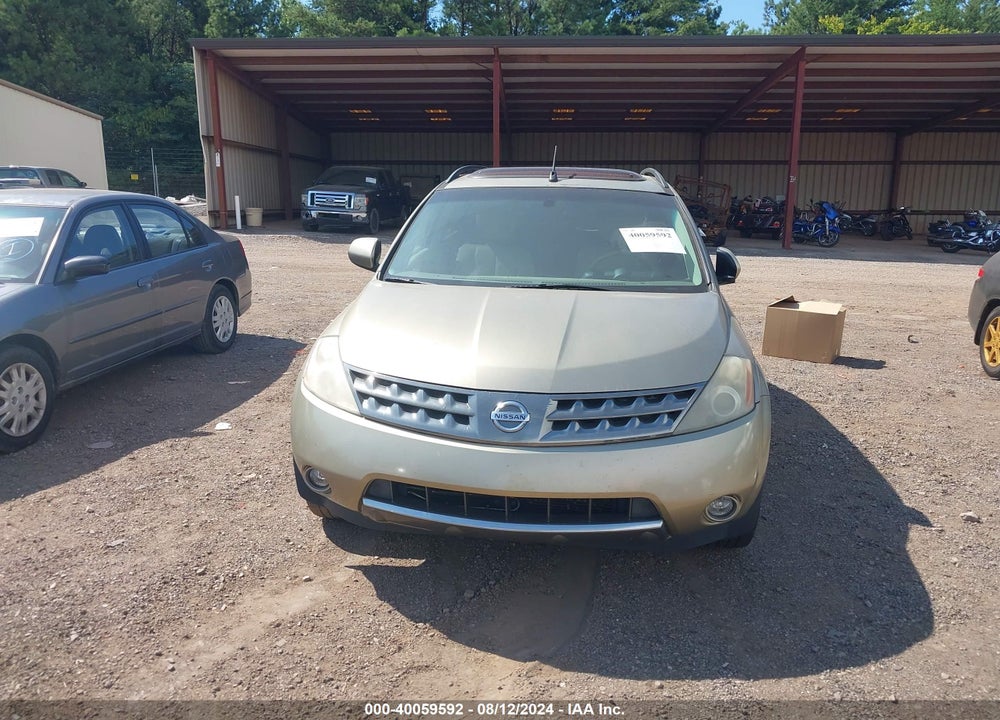 2006 NISSAN MURANO VIN: JN8AZ08T76W428831