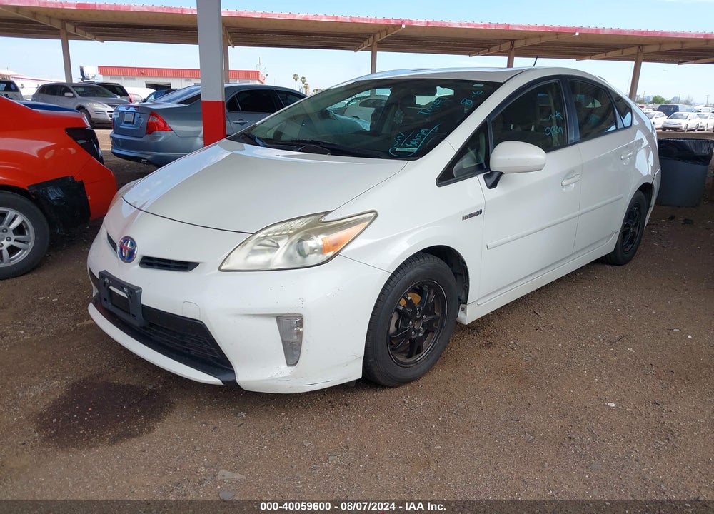 2013 TOYOTA PRIUS TWO VIN: JTDKN3DU8D1641079