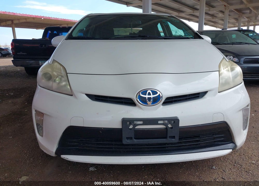 2013 TOYOTA PRIUS TWO VIN: JTDKN3DU8D1641079