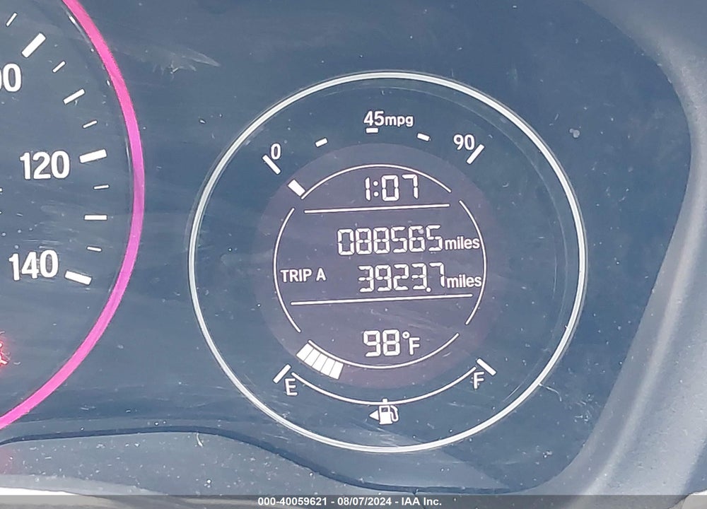 2017 HONDA HR-V EX VIN: 3CZRU6H57HM720333