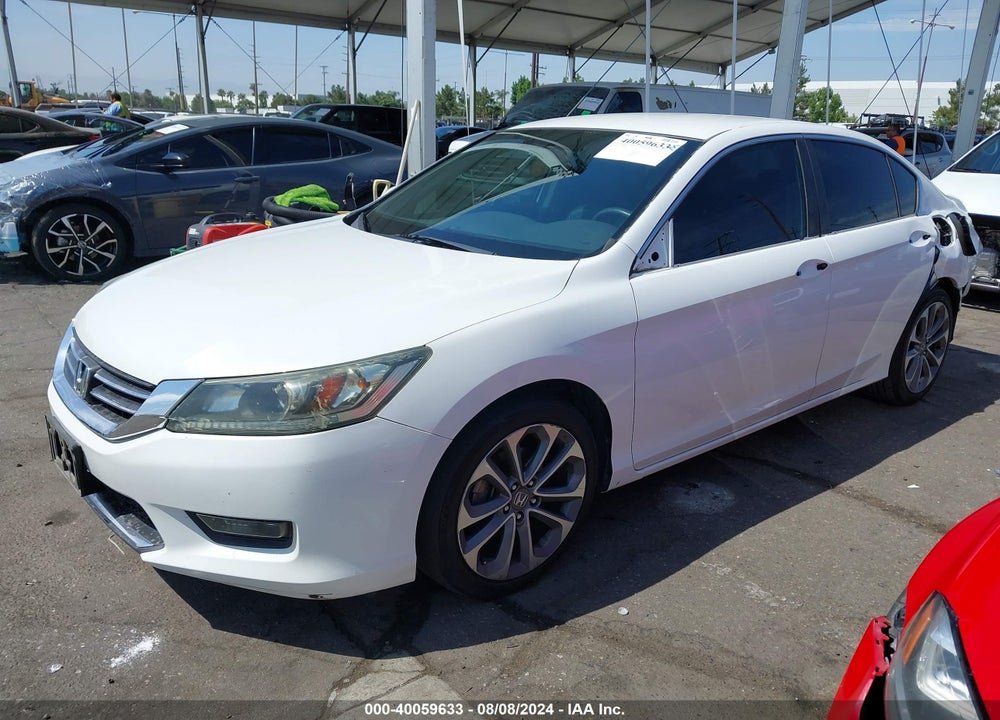 2014 HONDA ACCORD SPORT VIN: 1HGCR2F58EA129799