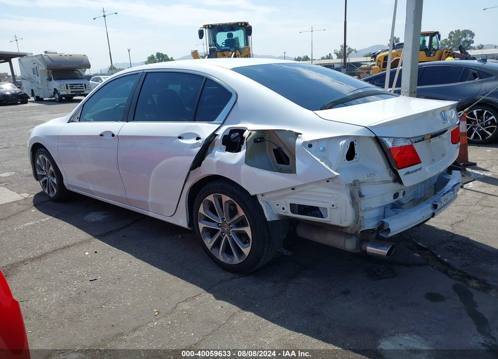 2014 HONDA ACCORD SPORT VIN: 1HGCR2F58EA129799