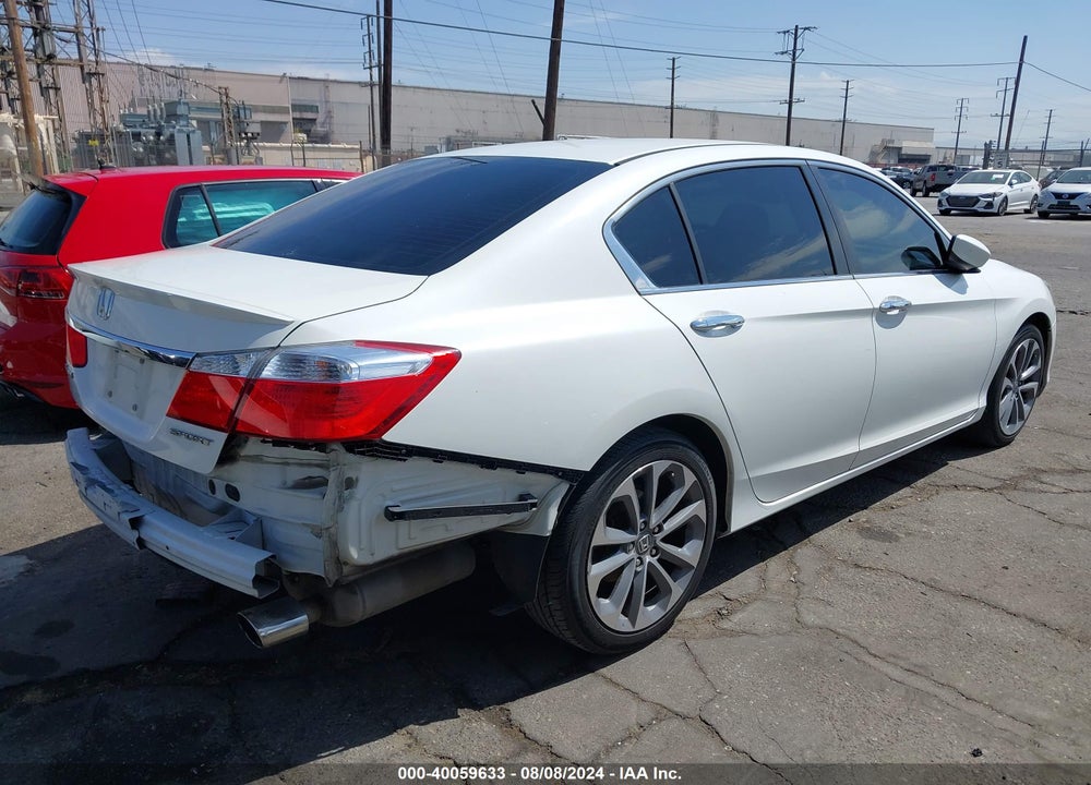 2014 HONDA ACCORD SPORT VIN: 1HGCR2F58EA129799
