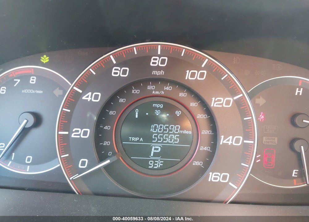 2014 HONDA ACCORD SPORT VIN: 1HGCR2F58EA129799